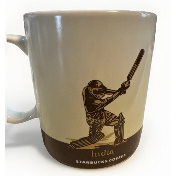 Starbucks India 2013 Collector Series Global Icon 16 Ounce Coffee Mug Cup - Picture 2 of 3